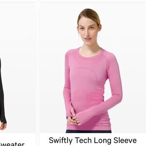 lululemon swiftly tech Long Sleeve Tee